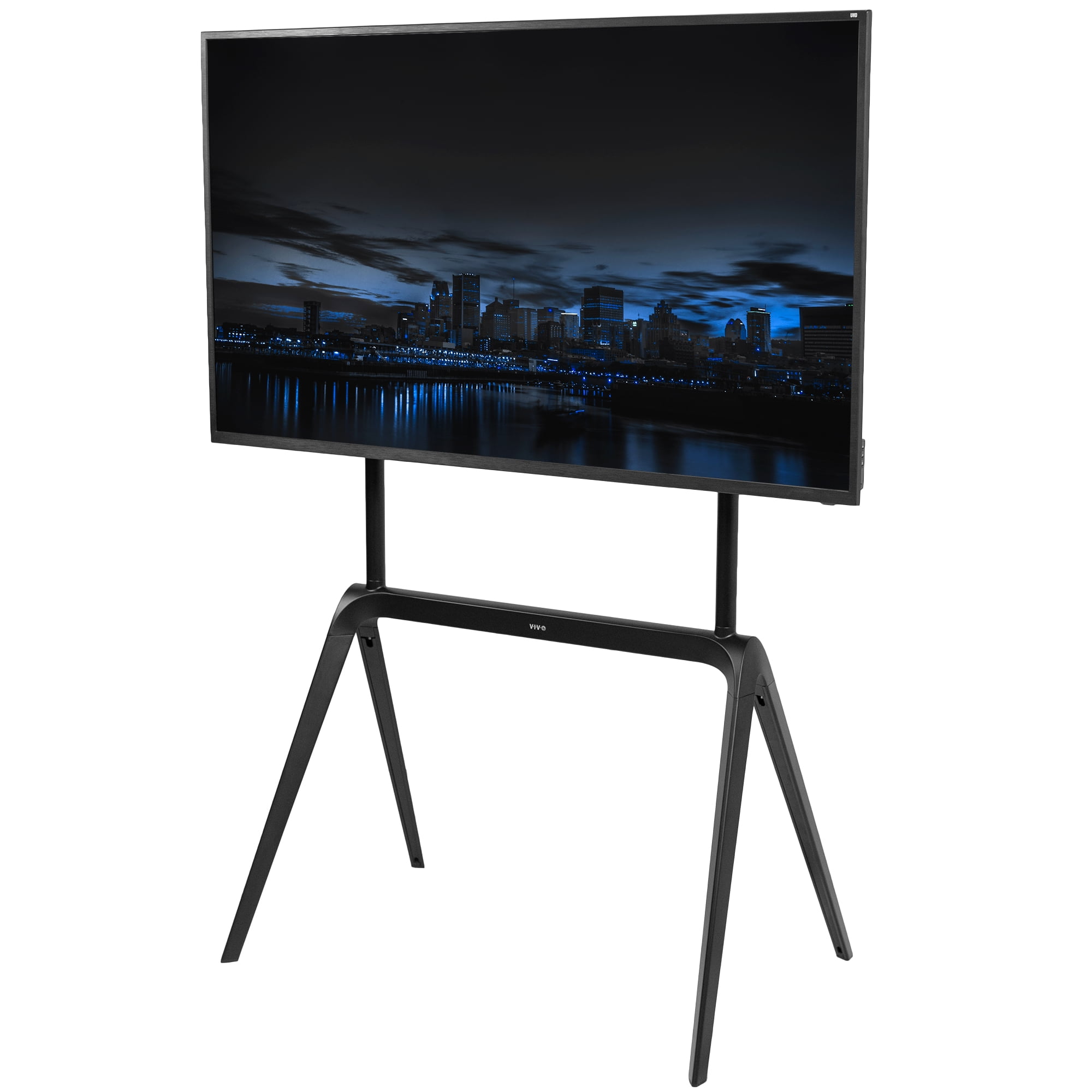 vivo Easel Stand for 49” to 70” TVs Finish: Black STAND-TV70AB