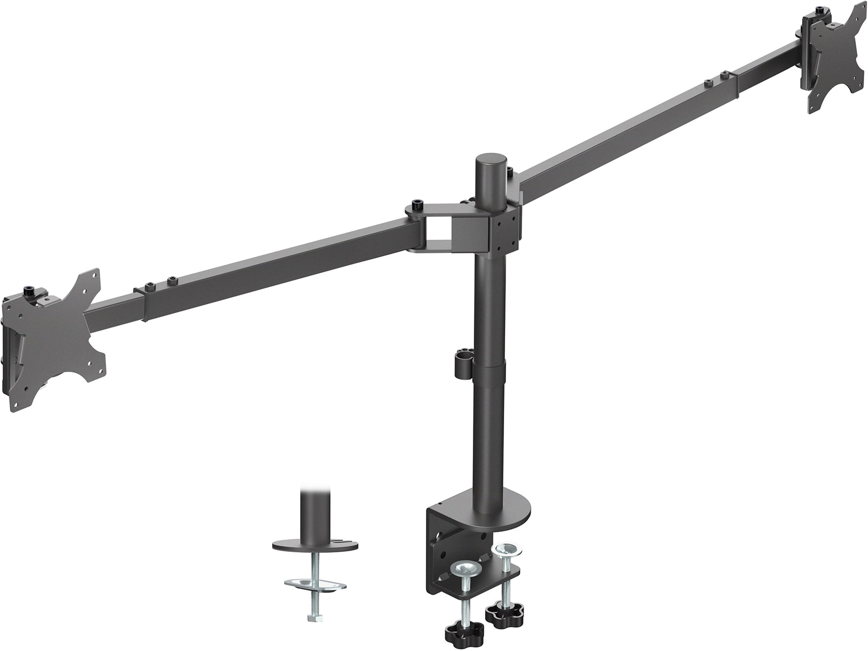 VIVO Telescoping Dual Ultrawide 40" to 45" Monitor Heavy Duty Desk Mount Stand