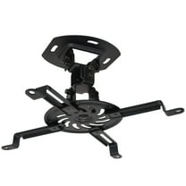 VIVO Universal Adjustable Ceiling Projector Theater Mount Black | Extending Arms