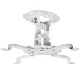 thumbnail image 1 of VIVO Universal Adjustable Ceiling Projector Theater Mount White | Extending Arms, 1 of 9