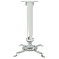 thumbnail image 1 of VIVO Universal Extended Ceiling Projector Mount | Height Adjustable (White), 1 of 6
