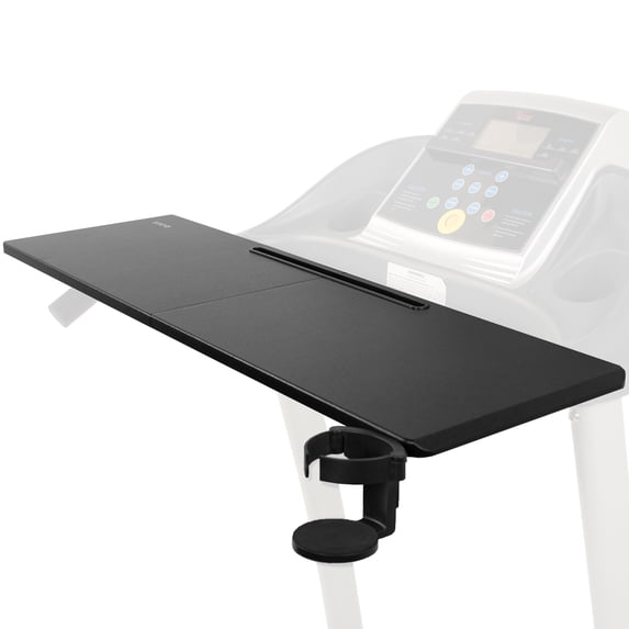 VIVO Universal Laptop Treadmill Desk Attachment with Cupholder and Tech Slot