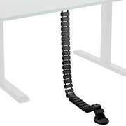 VIVO Vertebrae Cable Management Kit Height Adjustable Desk Quad Wire Organizer