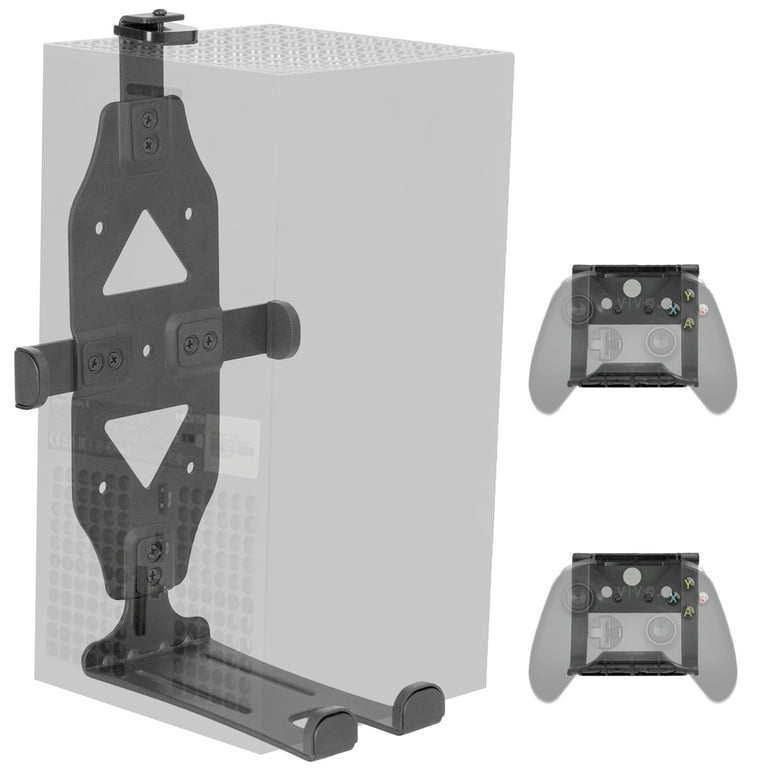 Bangcheer - Wall Mount Bracket and Controller Holder, Sturdy &  Easy-to-Install Bracket Base for Xbox Series X Gaming Setup, Aluminum,  Black 