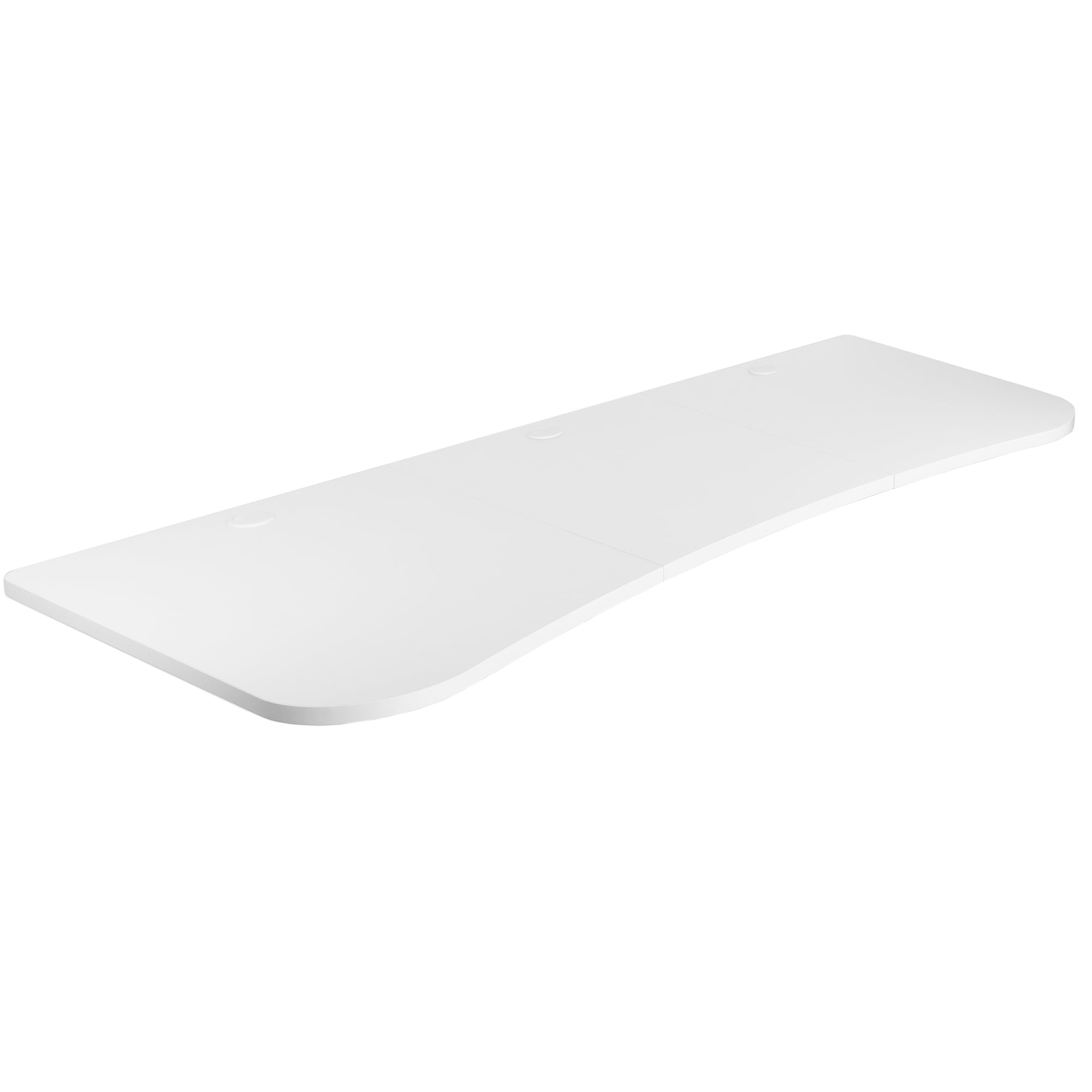 White Adjustable Metal Standing Desk Table Top