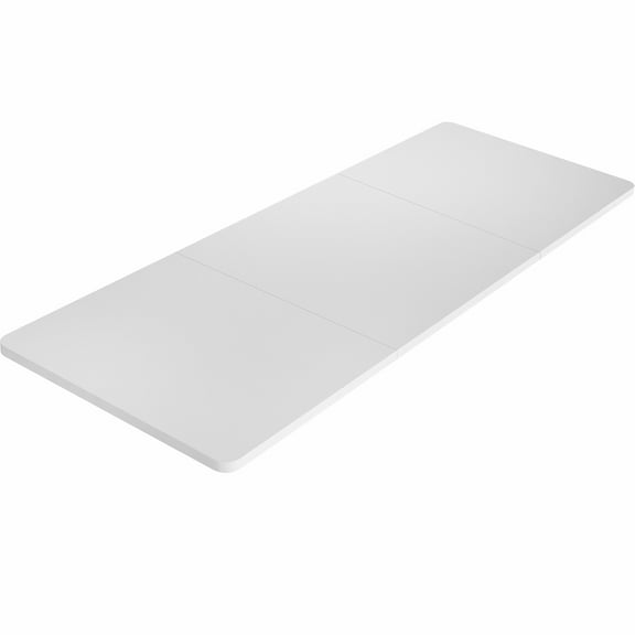VIVO White 83 x 30 inch Universal Table Top for Sit to Stand Desk Frames