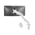 thumbnail image 1 of VIVO White Single Monitor Counterbalance Desk Mount | Fits Screens 17" to 27", 1 of 8