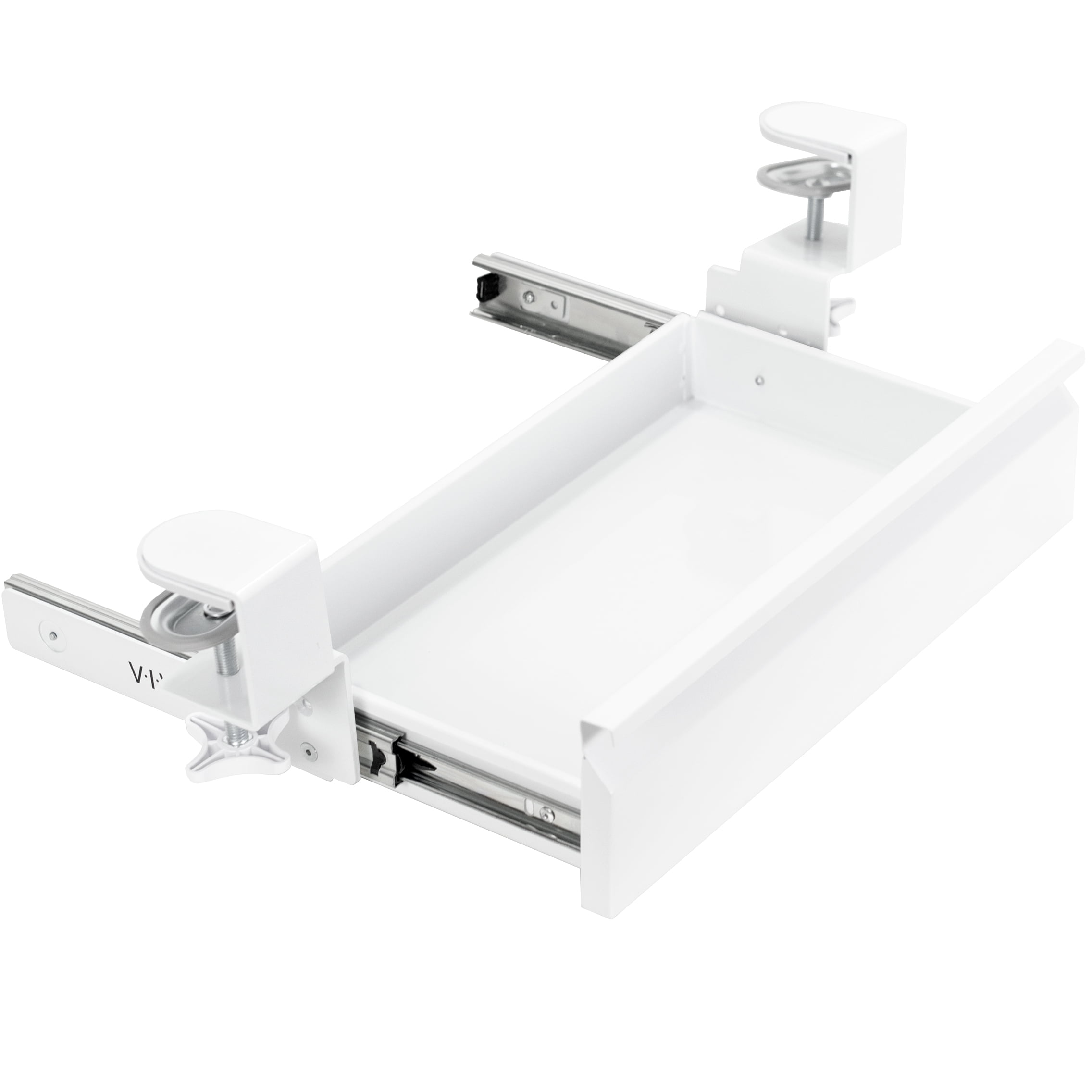 VIVO White Space Saving 16" Clamp-on Under Desk Storage Drawer without Shell