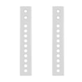 thumbnail image 1 of VIVO White Vertical VESA Extender Kit for TVs w/ Low VESA, Hardware Included, 1 of 8
