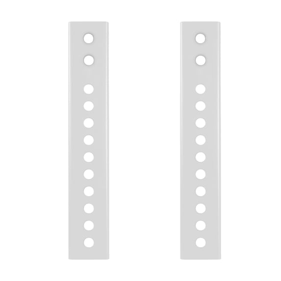 VIVO White Vertical VESA Extender Kit for TVs w/ Low VESA, Hardware Included