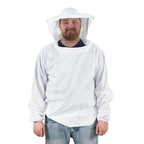 VIVO XXL Beekeeping Bee Keeping Suit, Jacket, Pull Over, Smock with Veil