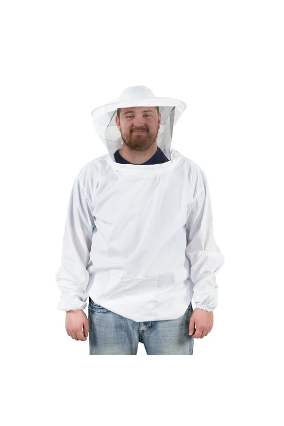 XXL Beekeeping Bee Keeping Suit, Jacket, Pull Over, Smock with Veil