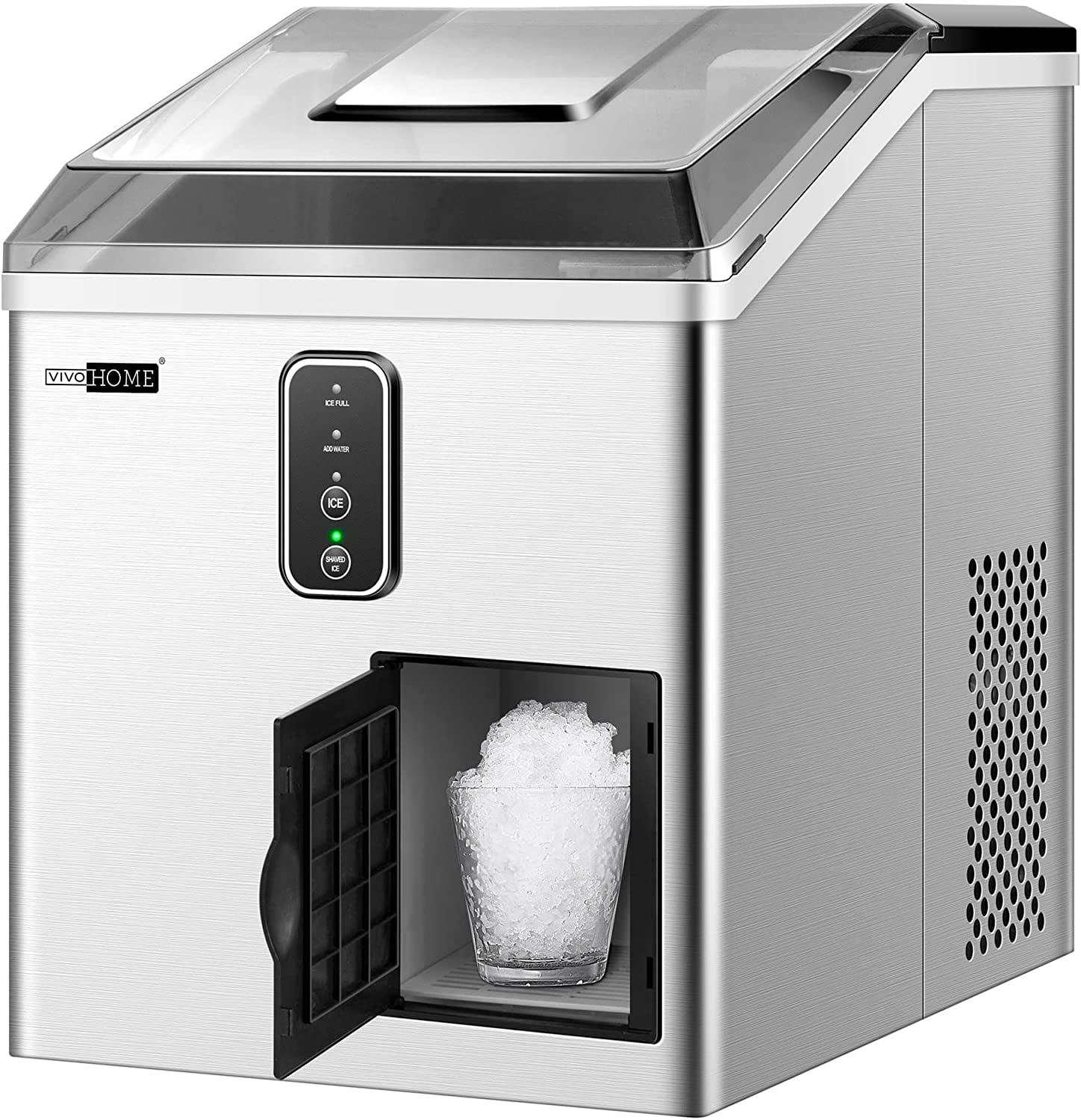 VIVOHOME 27lbs/Day Electric Portable Ice Maker Machine with Hand Scoop and Self Cleaning Function Finish: Light Green X003P4D2SV