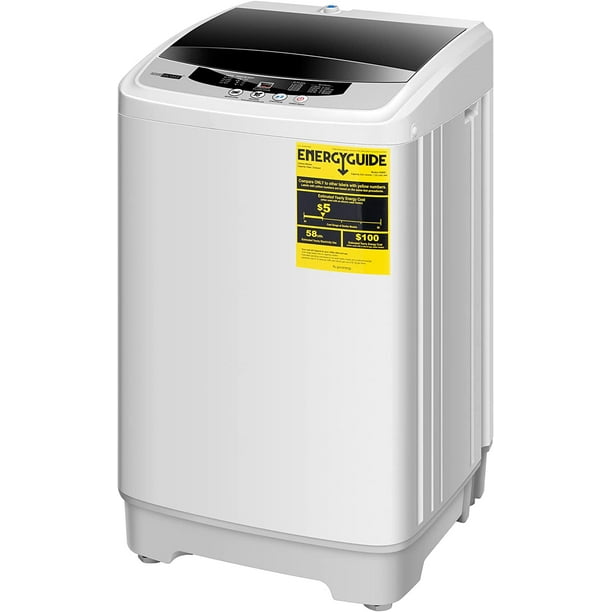 VIVOHOME Compact Apartment Washer 1.32cu.ft Portable Electric Full Automatic Washing Machine Walmart Business Supplies