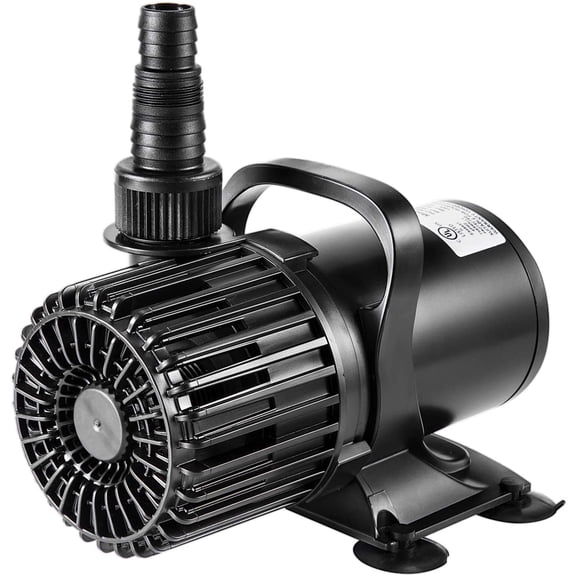 VIVOSUN 1600 GPH 100W Ultra QuietSubmersible Water Pump with Power Cord for Pond Fish