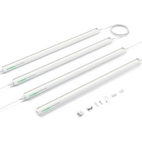 VIVOSUN 2ft Grow Lights for Indoor Plants Full Spectrum, LED Plant Lights 60W(4 X 15W), T5 Grow Light Strip for Seed Starting, Greenhouse, Hydroponics, SGS Compatible, Linkable, 5000K, 4-Pack