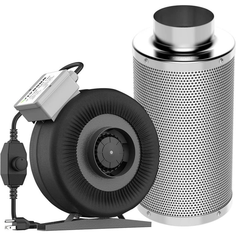 Charcoal filter deals fan