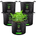 thumbnail image 1 of VIVOSUN 5-Pack 2 Gallon Grow Bag, Fabric Pot with Handles for Vegtables and Plants, 1 of 7