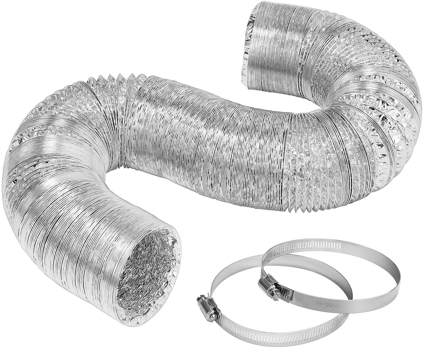 VIVOSUN 8 Inch Flexible Aluminum Ducting - Thumbnail 3