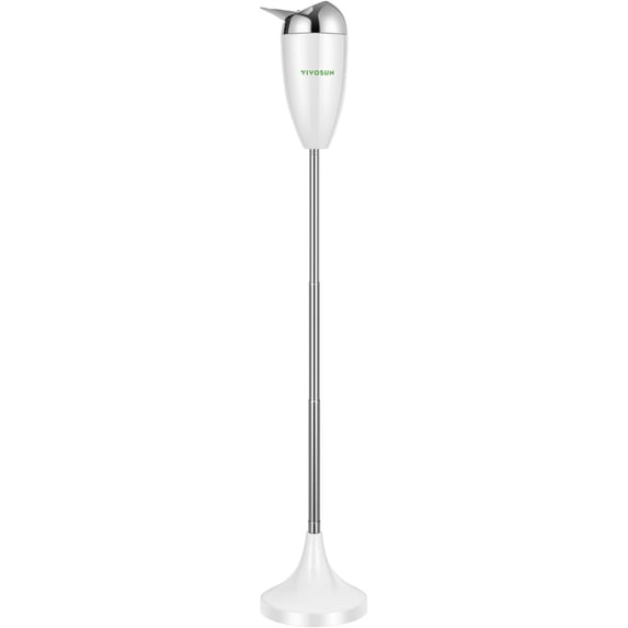 VIVOSUN Adjustable Height Stainless Steel Ashtray with Lid, White