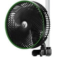 thumbnail image 1 of VIVOSUN AeroWave E9 Grow Tent Fan 9”, EC Motor, WiFi-Controllable, US Patented Auto Oscillating Clip fan, IP54 Weatherproof, Strong Airflow & Quiet for Hydroponic Ventilation Circulation, Black, 1 of 8