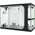 thumbnail image 1 of VIVOSUN D948 2-in-1 9x4 Grow Tent, 108"x48"x80" High Reflective Mylar with Multi-Chamber and Floor Tray for Hydroponic Indoor Plant, 1 of 8