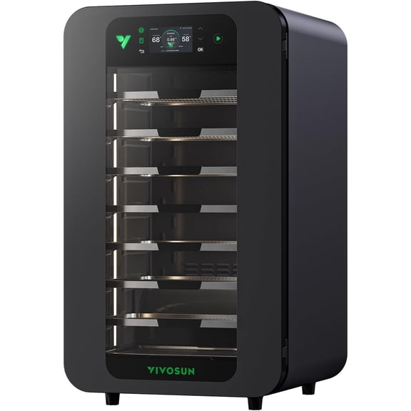 VIVOSUN Smart Post-Harvest Box, Drying Machine with Temperature Humidity Control System, Storage Container Auto-Dryer Cabinet with Remote APP Control, Custom Programs