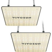 VIVOSUN VS1000 LED Grow Light Full Spectrum Dimmable with Samsung LM301 Diodes, 2-Pack 100W