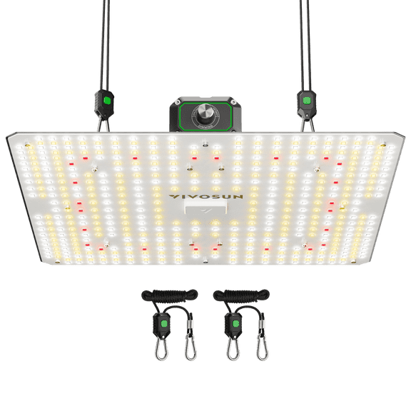 VIVOSUN LumaLight 150W LED Grow Light, Full Spectrum Plant Light, Smart Dimmable & High PPFD for Indoor Plants Seedling Vegetables Bloom, Fits 2.7×2.7/3×3 Grow Tents