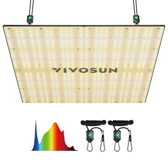 VIVOSUN VS3000 LED Grow Light Full Spectrum Dimmable with Samsung LM301 Diodes, 300W