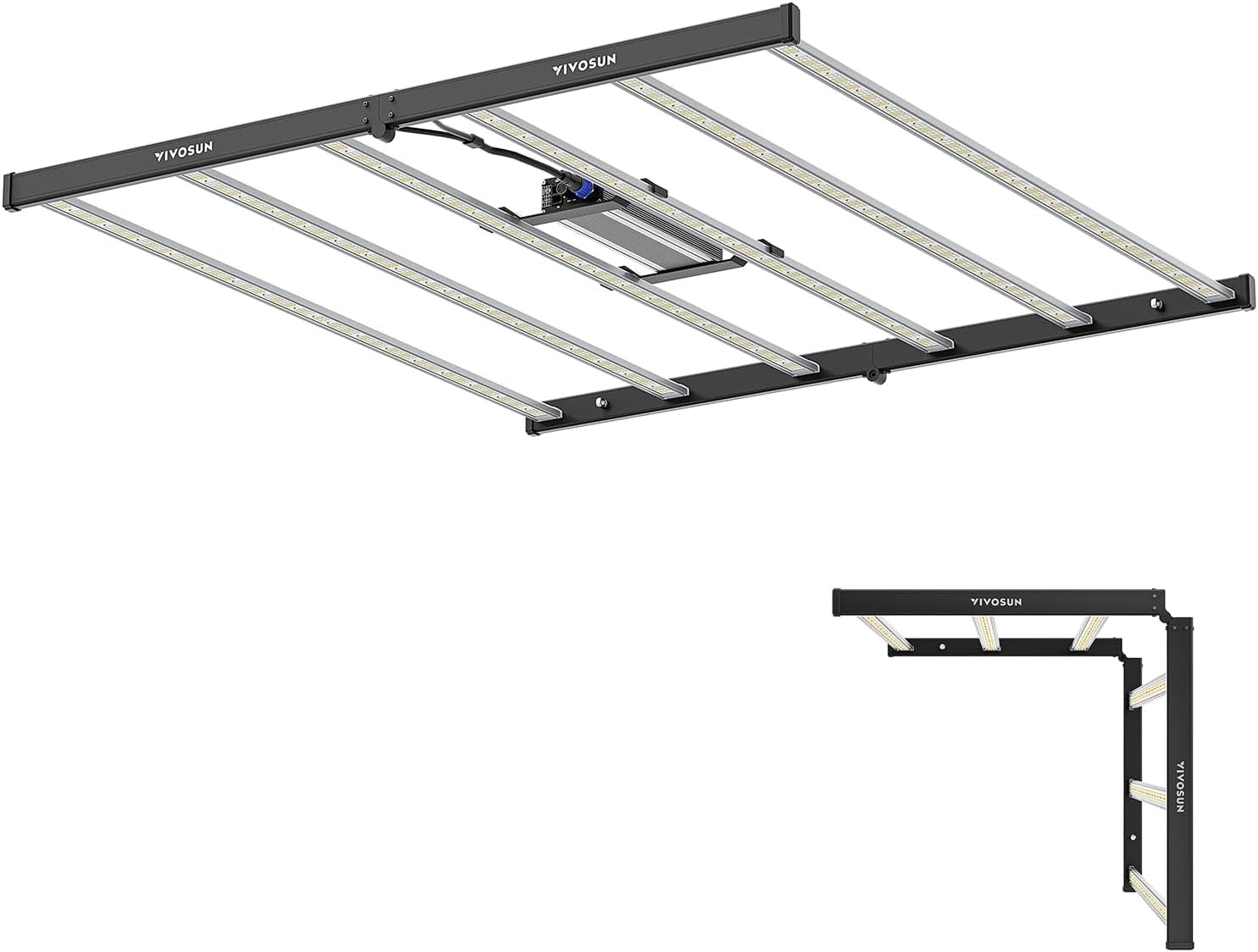 VIVOSUN VSFL6450 Bar LED Grow Light, 645W 6 Bars Plant Grow Light ...