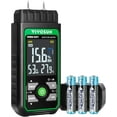 thumbnail image 1 of VIVOSUN Wood Moisture Meter, 3-In-1 Pin-Type Digital Moisture Tester, Ambient Temp & Humidity Tester, 7 Modes, Color Backlit Screen, for Wood, Walls, Bricks, Dried Flowers, 1 of 9