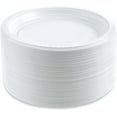 thumbnail image 1 of VIWING Round Disposable and Microwavable Party Plates, 6", 100 Count, 1 of 6