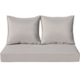 thumbnail image 1 of VIXLON 3 Piece Indoor/Outdoor Loveseat Settee Matching Chair Cushion Set 46" x 26", 1 of 7