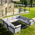 thumbnail image 1 of VIXLON Patio Furniture Set Modern Outdoor Conversation Set with Removable & Washable Deep Seating Cushion, 1 of 7