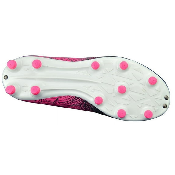 VIZARI - Cali FG- Soccer Shoes, Cleats, Black/Pink, Size - 3.5 (Junior)