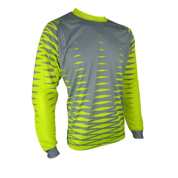 VIZARI Corsica Gk Jersey, Grey/Yellow - Adult Extra Large