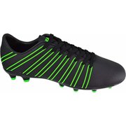 VIZARI - Madero FG- Soccer Shoes, Cleats, Black/Green, Size - 9.5 ()