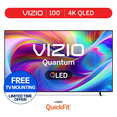thumbnail image 1 of VIZIO 100" Class Quantum 4K QLED HDR Smart TV (New) VQD100M-0804, 1 of 20