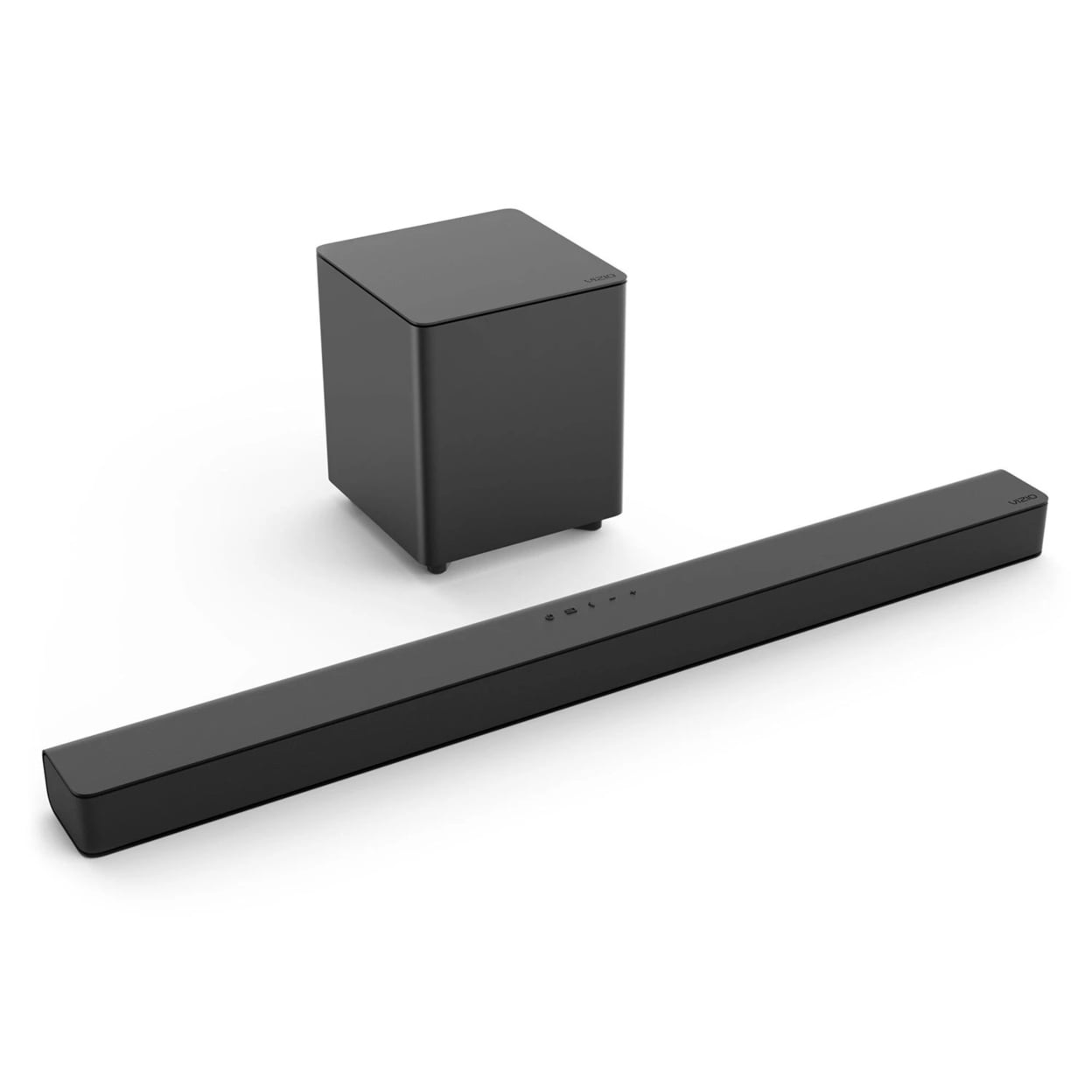 VIZIO - 2.1-Channel V-Series Soundbar with Wireless Subwoofer and Dolby Audio/DTS Virtual:X - Black - Thumbnail 5