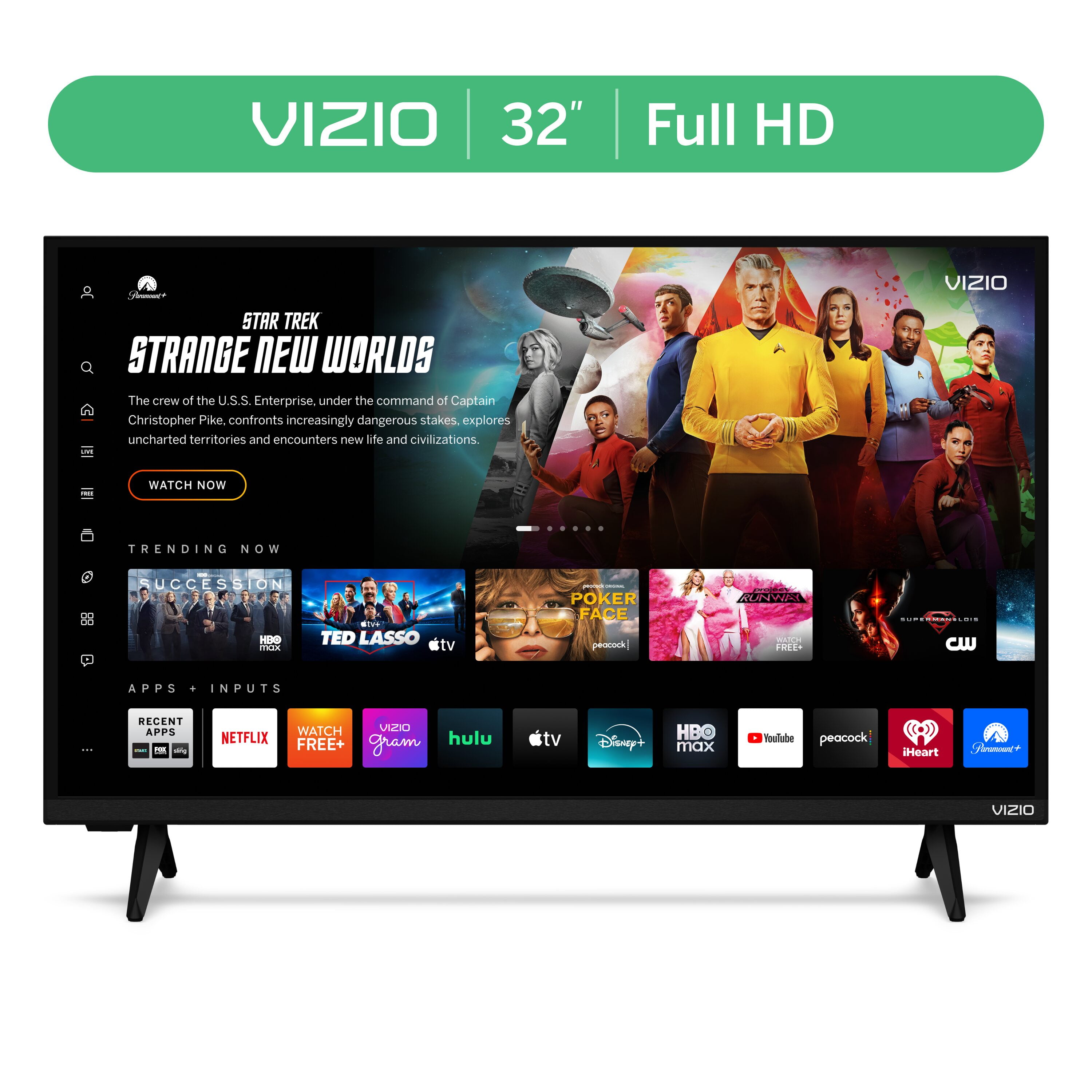 VIZIO 32 Class Full HD 1080p LED Smart TV (VFD32M-08)