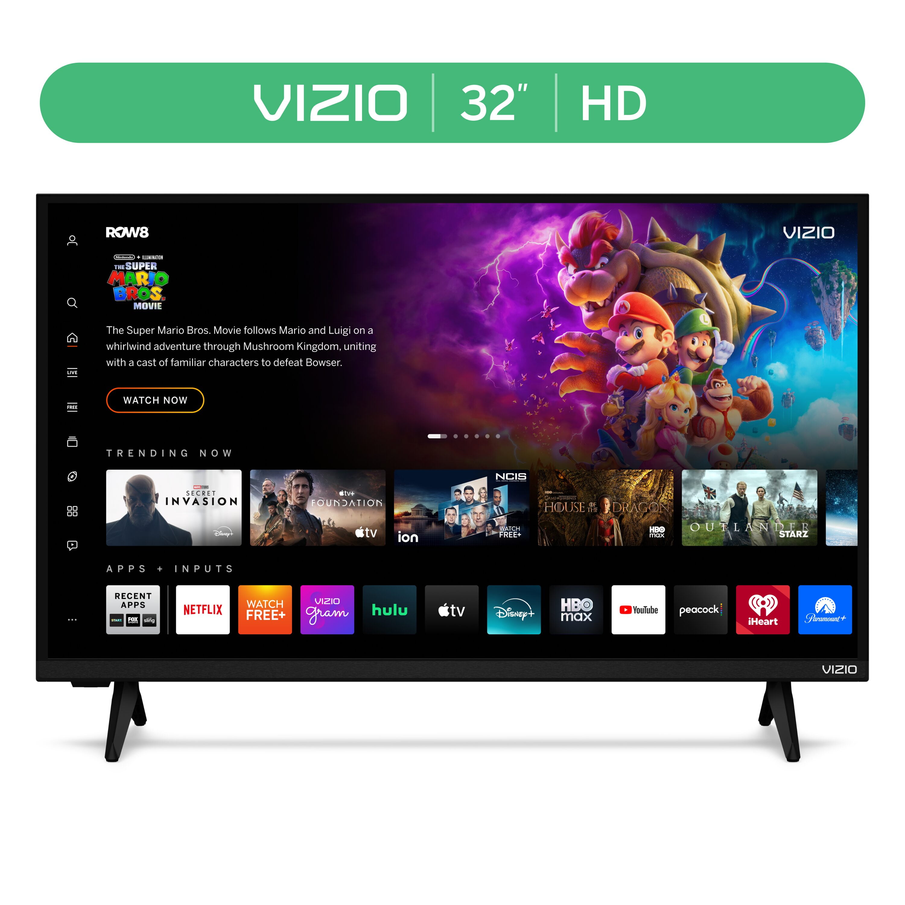VIZIO 32 Class HD 720p LED Smart TV (VHD32M-08)