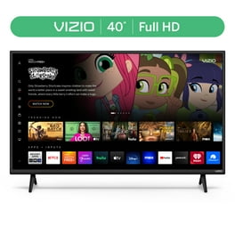 VIZIO Smart TV FHD LED de 40 pulgadas, compatible con Bluetooth con  Smartcast incorporado + soporte de pared incluido (sin soportes) D40FM-K09