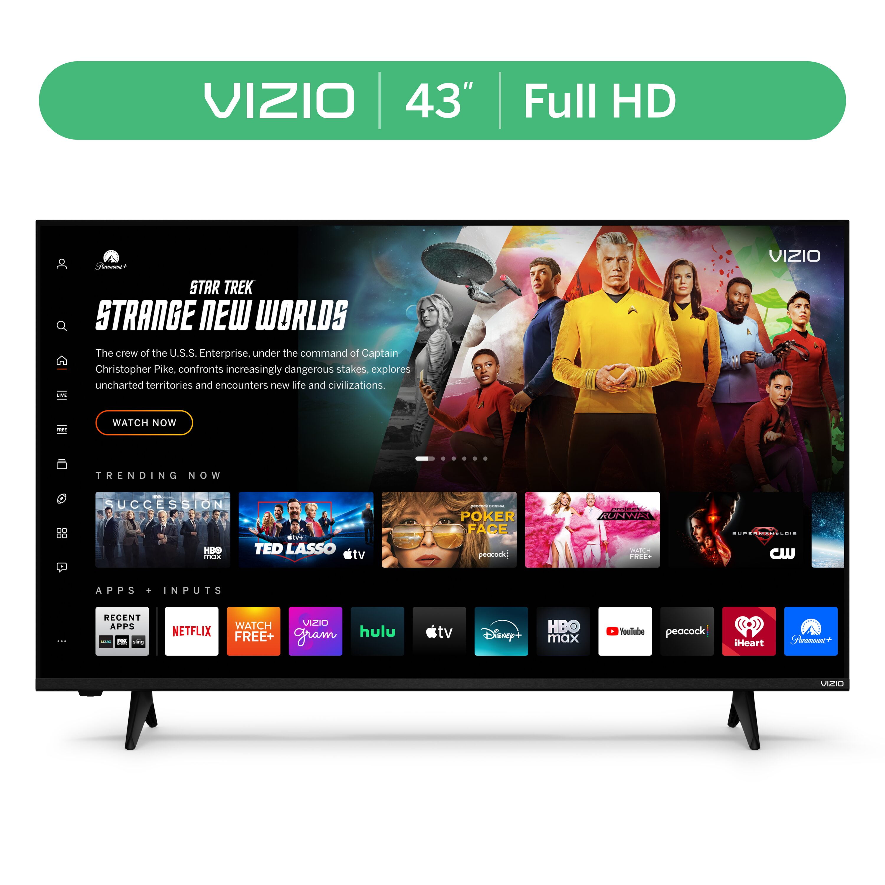 VIZIO 43 Class Full HD 1080p LED Smart TV (VFD43M-08)