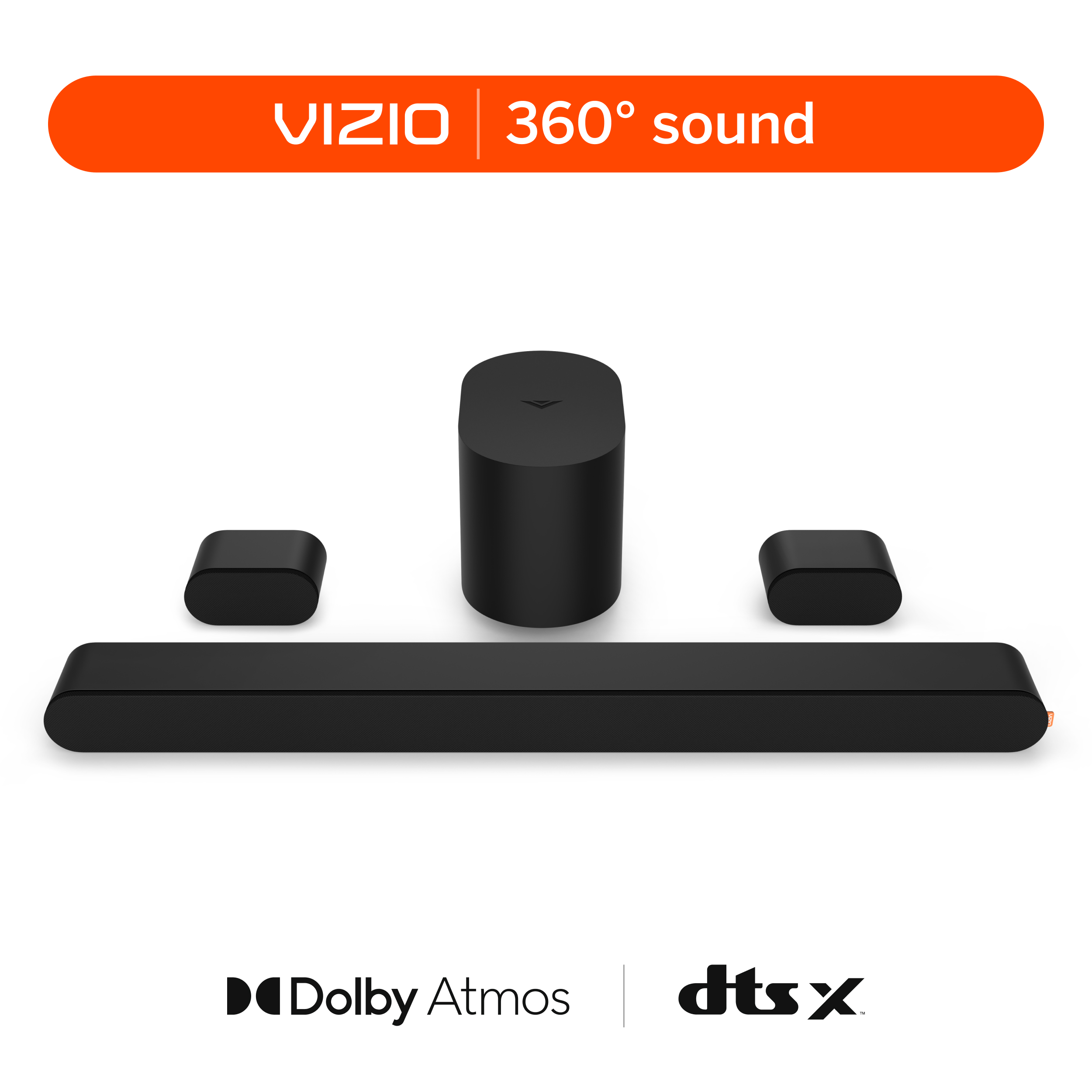 VIZIO SB4551D5 SmartCast45" 5.1 Sound Bar System (2016 Model