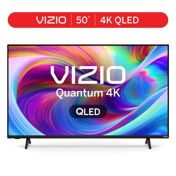 Open Box VIZIO 50" Class Quantum 4K QLED HDR Smart TV (VQD50M-08)