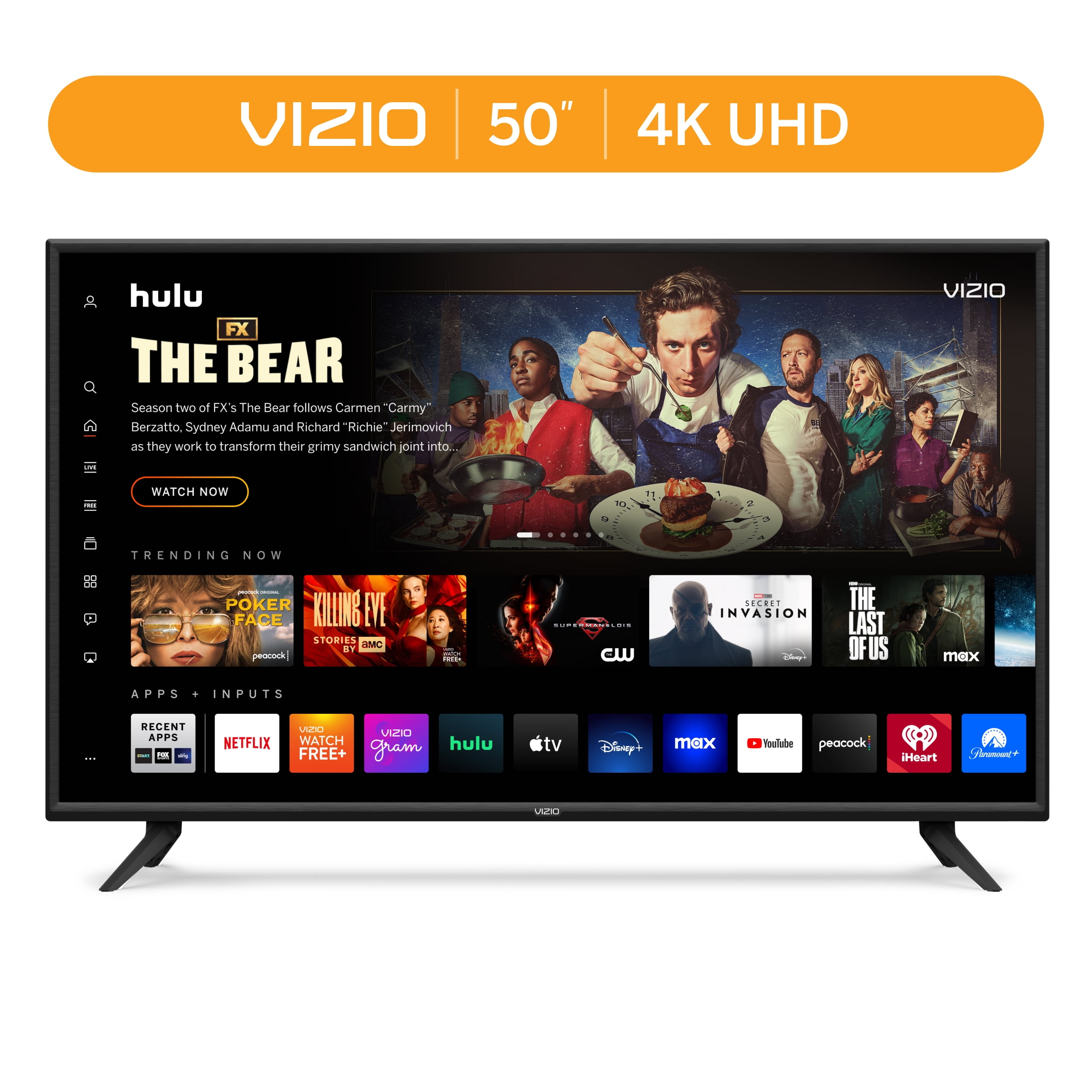 Hisense 50-Inch Class A6 Series 4K UHD Smart Google TV with  Alexa Compatibility, Dolby Vision HDR, DTS Virtual X, Sports & Game Modes,  Voice Remote, Chromecast Built-in (50A6H) : Everything Else
