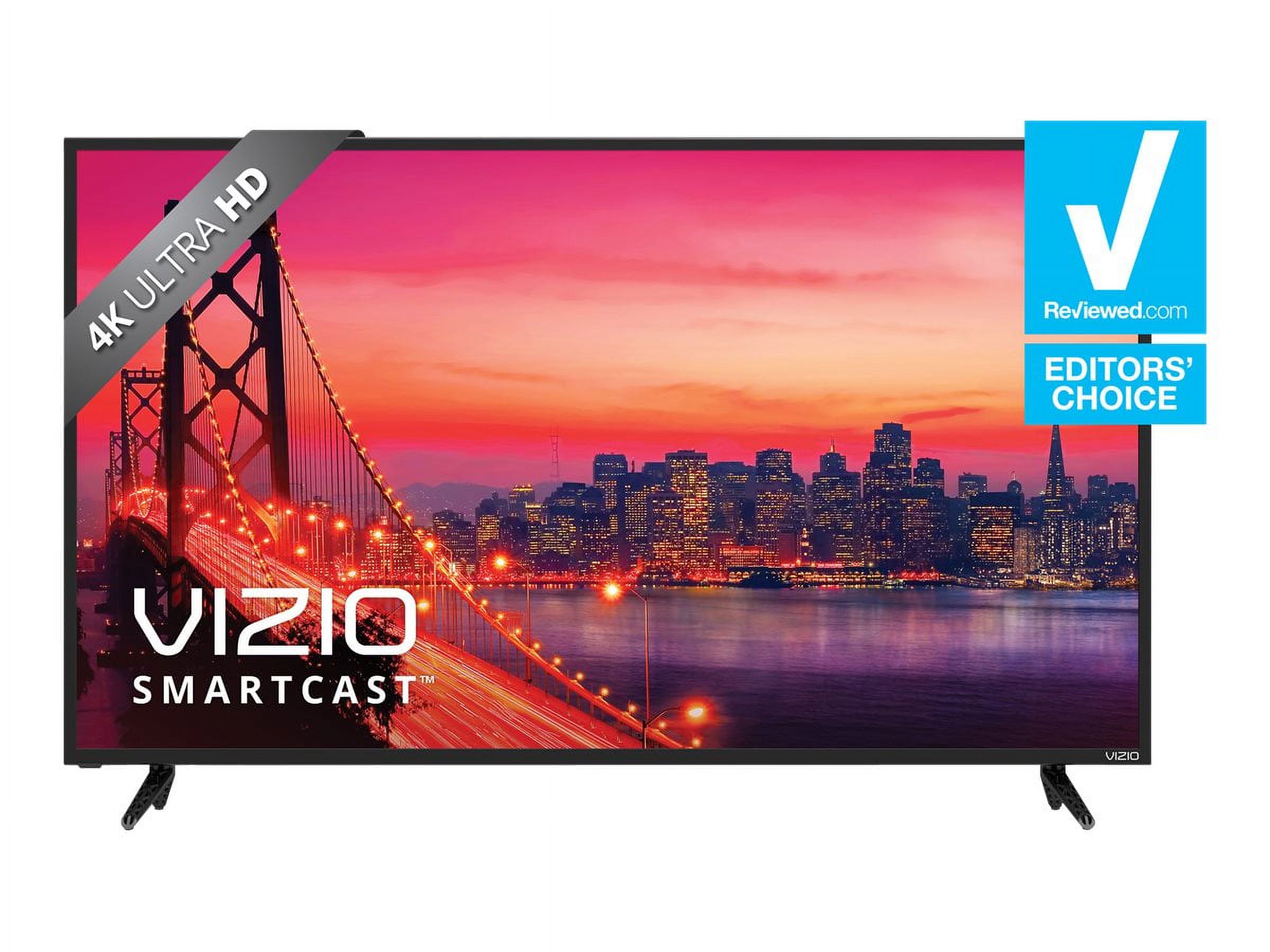 VIZIO 55" Class 4K UHDTV (2160p) Smart LED-LCD TV (E55U-D2) - image 1 of 9