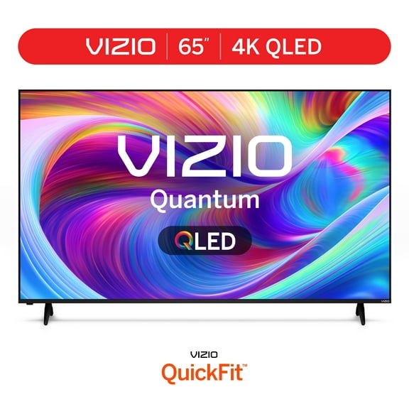 VIZIO 65" Class Quantum 4K QLED HDR Smart TV (NEW) VQD65M-08