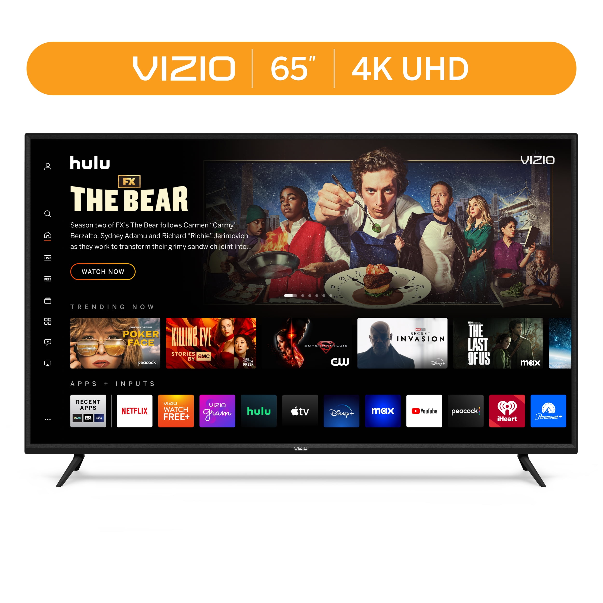 TV 65'' LED UHD, 4K DTS, Virtual X